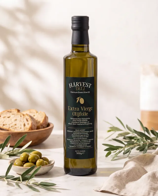 Harvest Deli olijfolie, fles