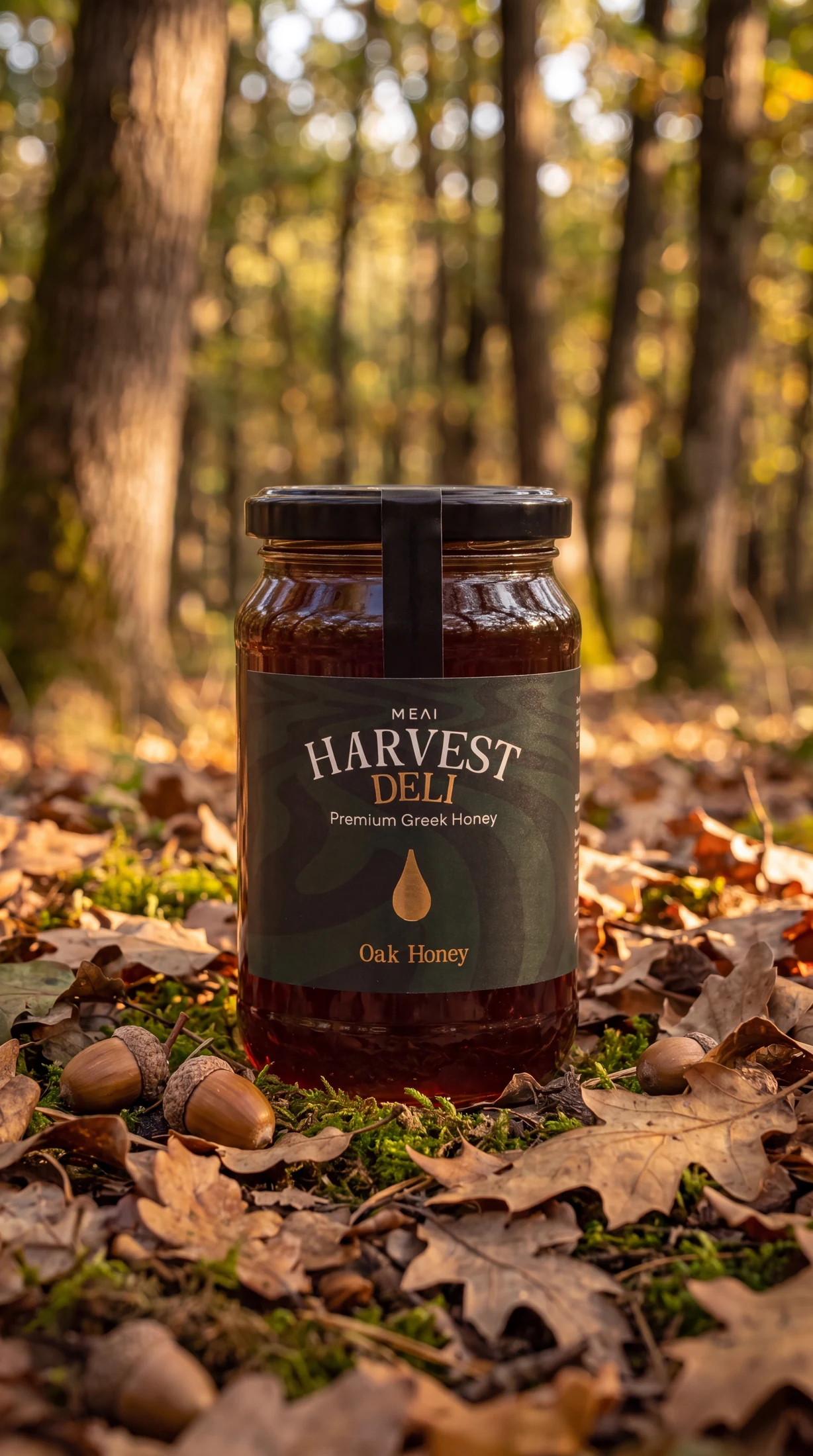 Oak Honey, origin in Greece