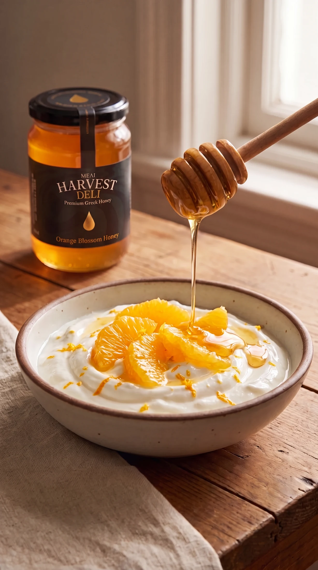 Orange Blossom Honey, served