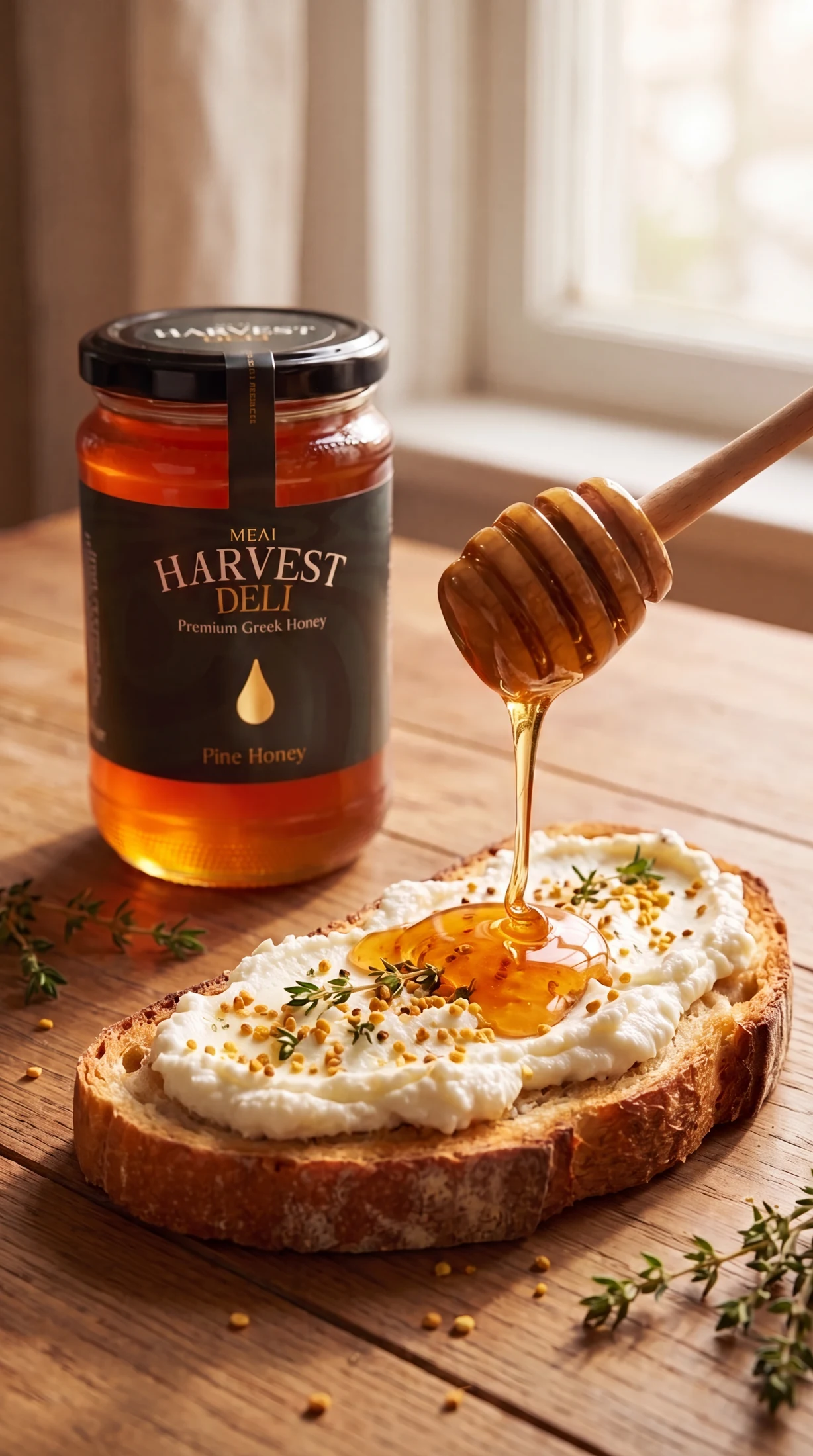 Pine Honey, served